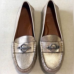 COACH Loafers - Soft Champagne Metallic